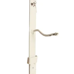 Adjustable White Wreath Hanger with Candle Holder Cheap