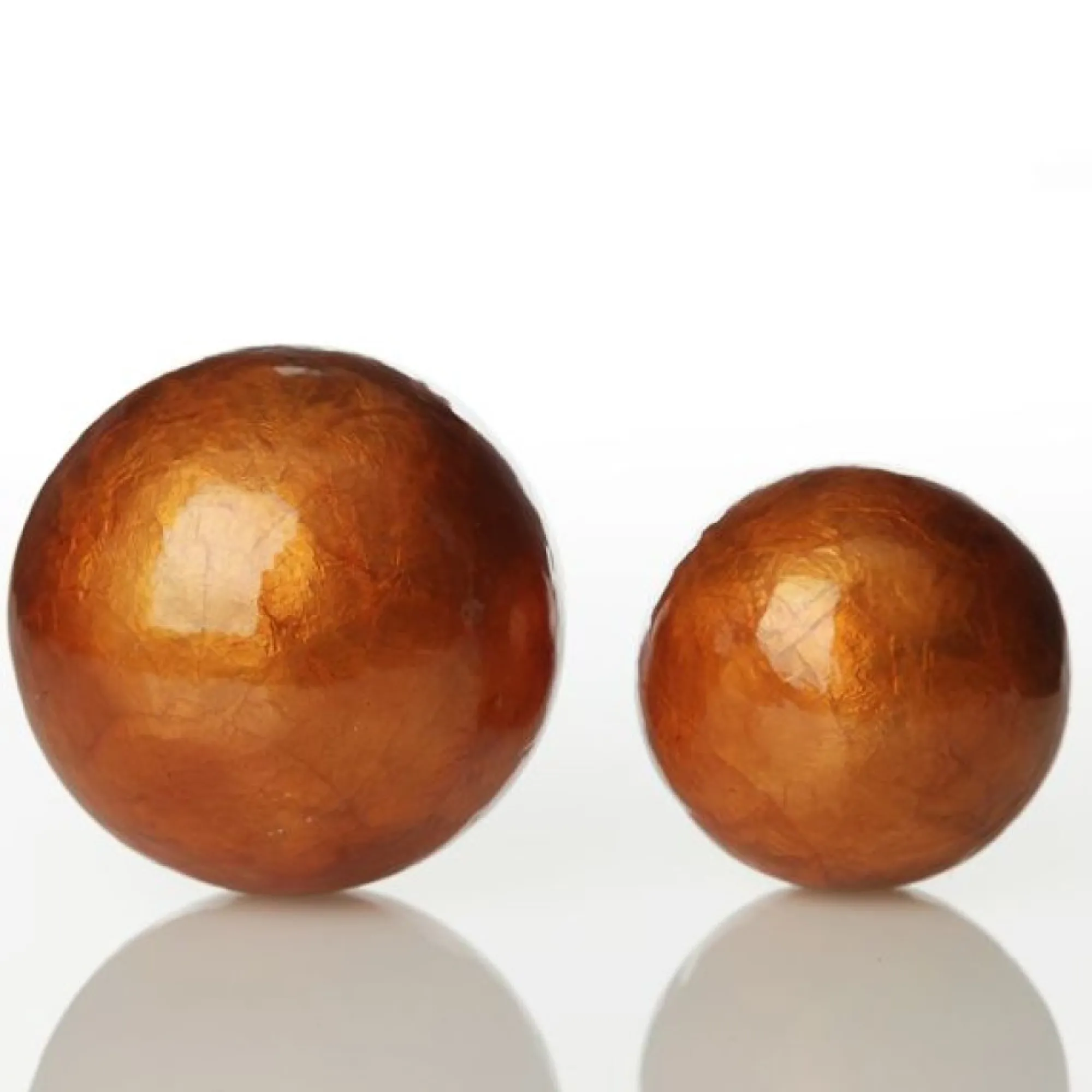 Amber Capiz Decor Ball Cheap