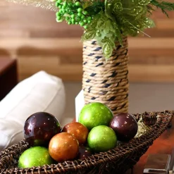 Amber Capiz Decor Ball Cheap