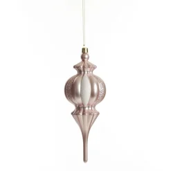 Baby Pink Christmas Finial Decoration Shop