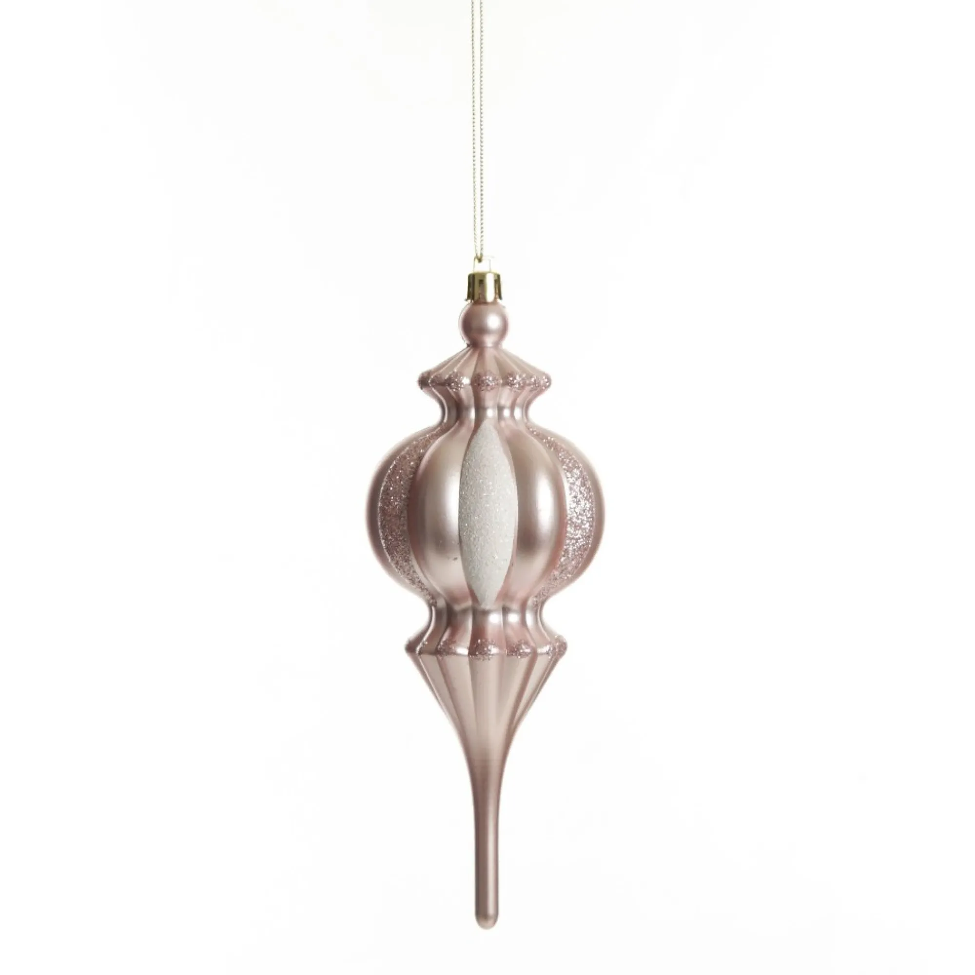 Baby Pink Christmas Finial Decoration Shop