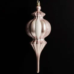 Baby Pink Christmas Finial Decoration Shop
