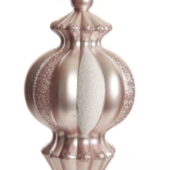 Baby Pink Christmas Finial Decoration Shop