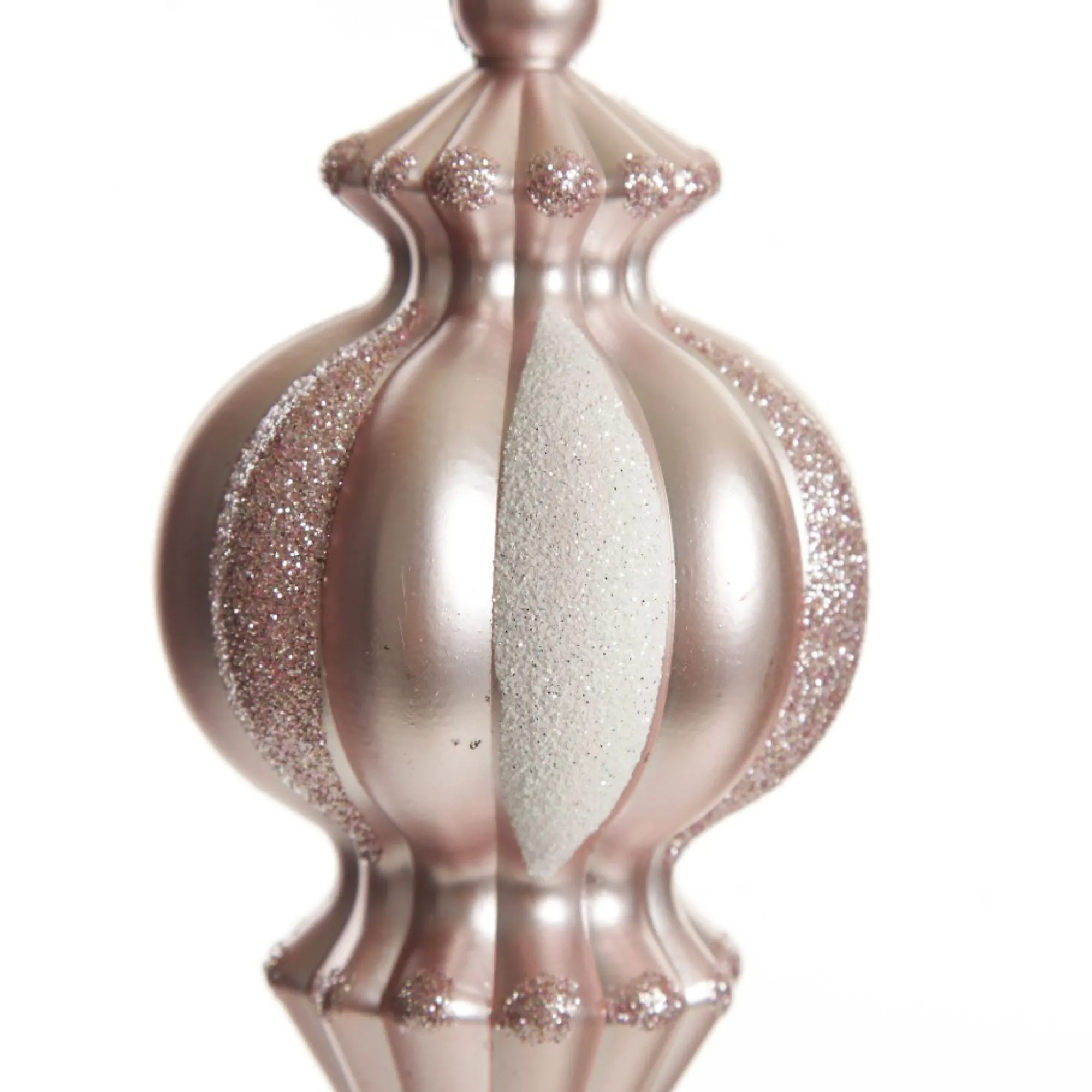 Baby Pink Christmas Finial Decoration Shop