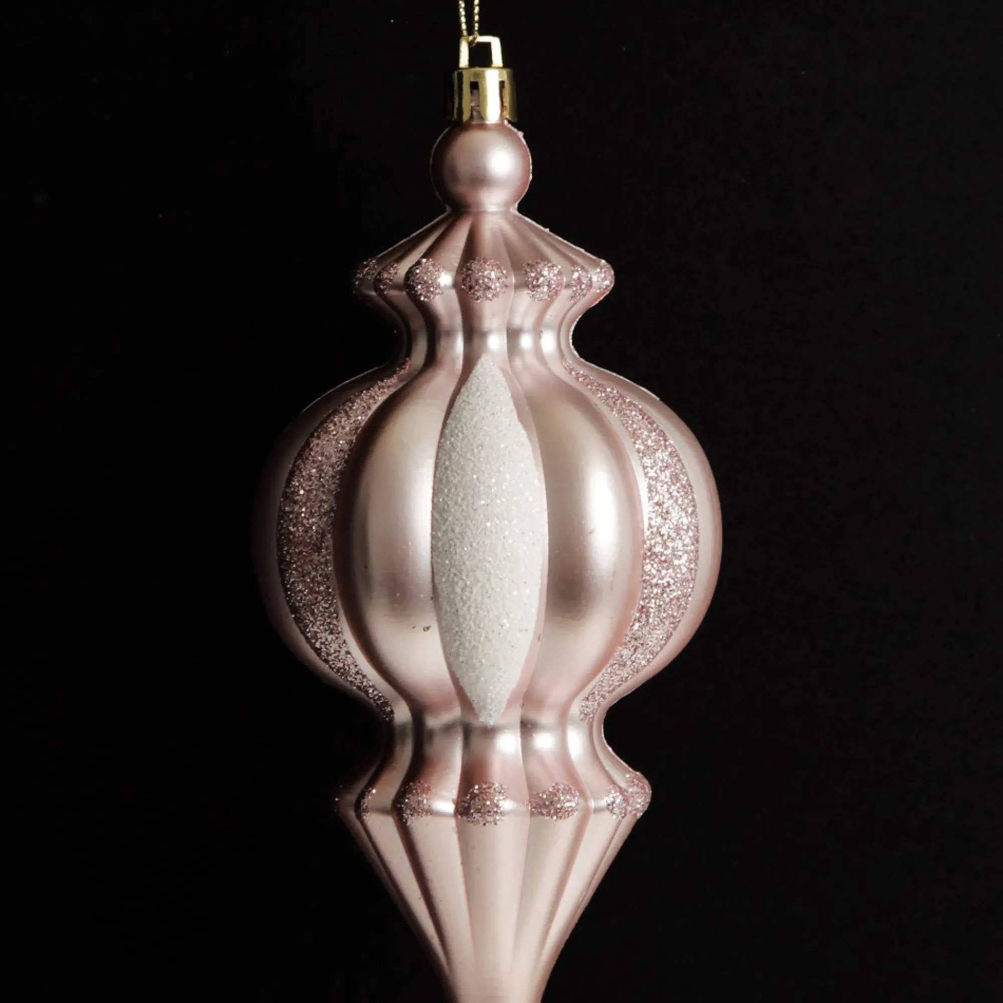 Baby Pink Christmas Finial Decoration Shop