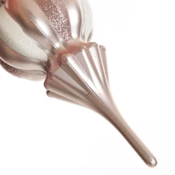 Baby Pink Christmas Finial Decoration Shop