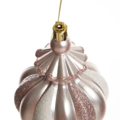 Baby Pink Christmas Finial Decoration Shop