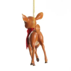 Bambi with Scarf Hanging Christmas Decoration Hot
