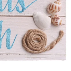 Beach Christmas Wood Plaque Best Sale