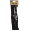 Black Chenille Stem Pipe Cleaners - Pack of 50 Outlet