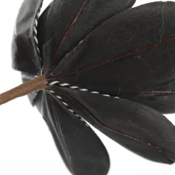 Black Magnolia Flower Stem with Twine Trim Cheap
