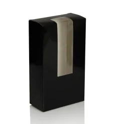 Black Window Gift Box Large - Pack of 5 Sale