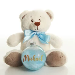 Blue Baby's First Christmas Teddy Gift Pack Outlet