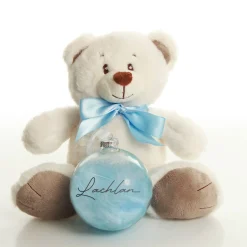 Blue Baby's First Christmas Teddy Gift Pack Outlet