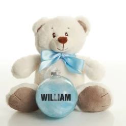 Blue Baby's First Christmas Teddy Gift Pack Outlet