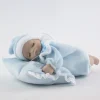 Blue Baby's 1st Christmas Musical Wind-Up Baby Sleeping on Pillow Online
