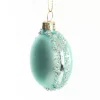 Blue Glass Macaron Christmas Tree Decoration Discount