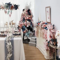 Blue Glitter and Sequin Butterfly Clip New