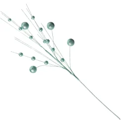 Blue Glitter Ball Spray Pick New