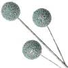 Blue Glitter Christmas Ball Trio Pick Store