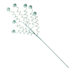 Blue Glitter Spiral Ball Pick Cheap
