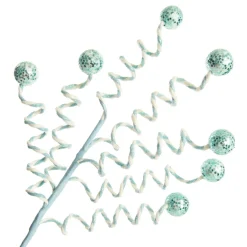 Blue Glitter Spiral Ball Pick Cheap