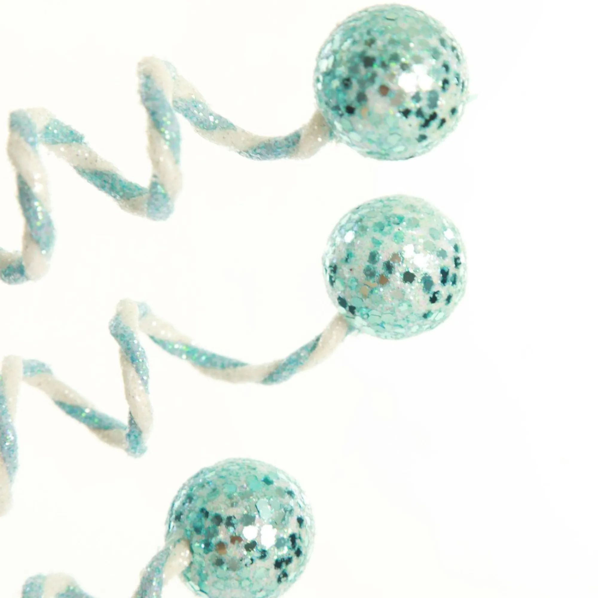 Blue Glitter Spiral Ball Pick Cheap