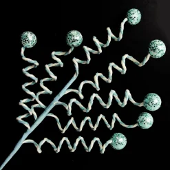 Blue Glitter Spiral Ball Pick Cheap