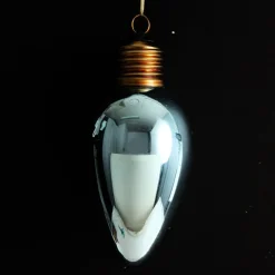 Blue Light Bulb Hanging Christmas Decoration Best