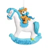 Blue Rocking Horse Decoration Best Sale