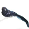 Blue Sequin Bird Clip Online