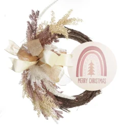 Bo Ho Ho Glam Christmas Wreath Plaque Online