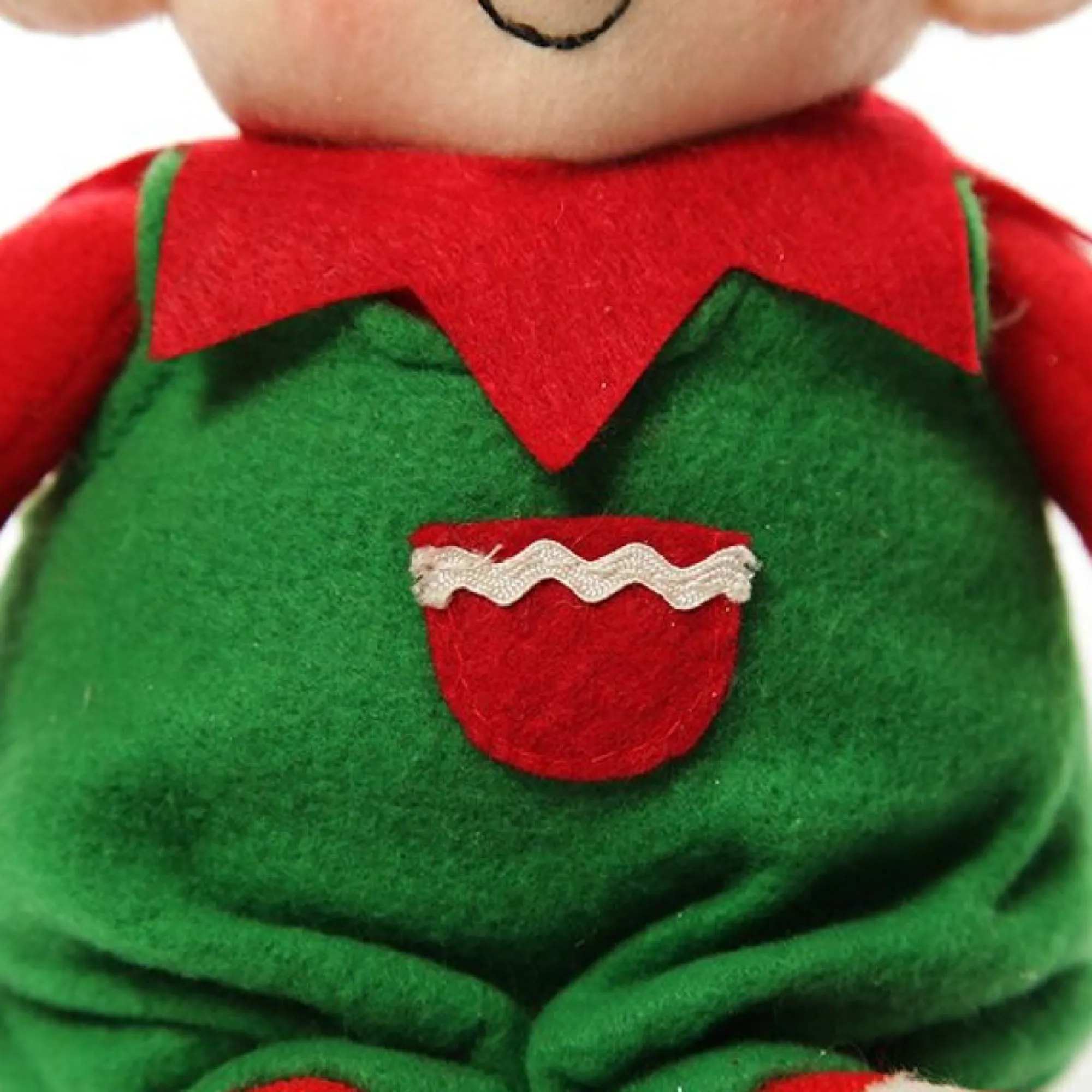 Boy Elf Shelf Sitter and Personalised Bauble Pack Online