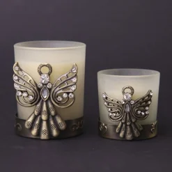 Brass Angel Tea Light Store