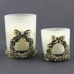 Brass Wreath Tea Light Cheap