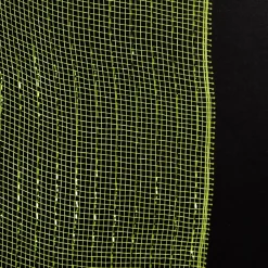 Bright Green Metallic Thread Decomesh Roll Best Sale