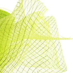 Bright Green Metallic Thread Decomesh Roll Best Sale