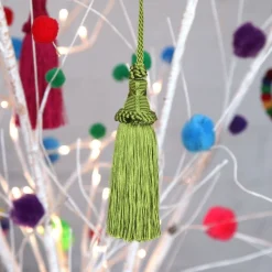 Bright Green Tassel Best