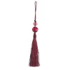 Burgundy Tassel with Bead Sale