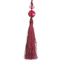 Burgundy Tassel with Bead Sale