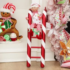 Candy Cane Chef Elf Ornament Best Sale