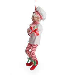 Candy Cane Chef Elf Ornament Best Sale