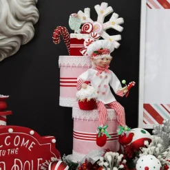 Candy Cane Chef Elf Ornament Best Sale