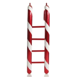 Candy Cane Stripe Ladder Christmas Ornament Discount