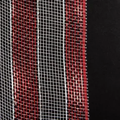 Candy Cane Stripe Metallic Thread Decomesh Roll Outlet