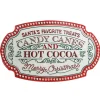 Candy Canes and Hot Cocoa Retro Metal Christmas Sign Online