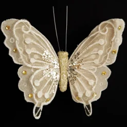 Champagne Butterfly Clip Online