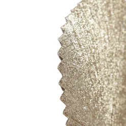 Champagne Glitter Fan Palm Leaf Pick Store