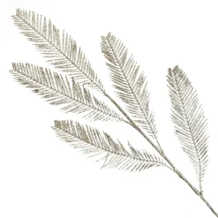 Champagne Glitter Feather Spray Fashion