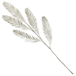 Champagne Glitter Feather Spray Fashion